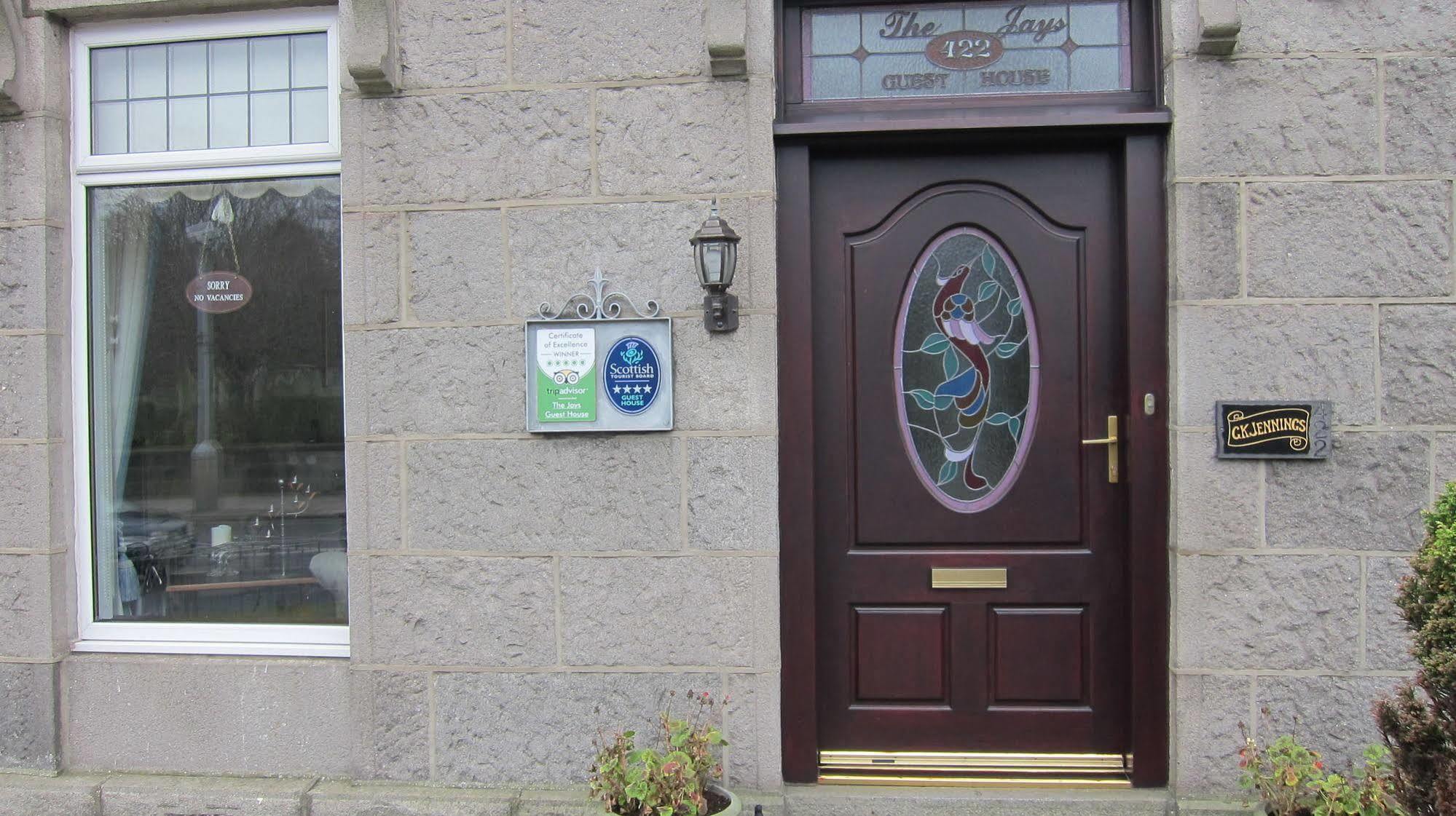 The Jays Guest House Aberdeen Exterior photo